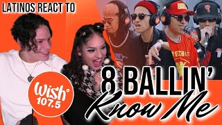 Waleska amp Efra react to 8 BALLIN quotKnow Mequot LIVE on Wish 1075 Bus 🔥🥶 [upl. by Xavler]