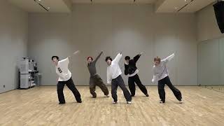 TXT  Over the Moon Dance Practice Mirrored [upl. by Hnahk113]