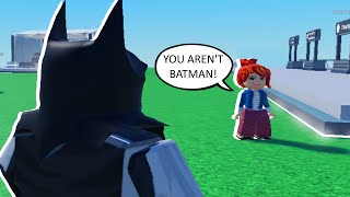 TROLLING as BATMAN in Roblox Voice Chat [upl. by Rhodia]