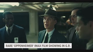 Celebration Cinema North preparing for IMAX 70mm Oppenheimer debut [upl. by Allicirp]