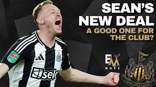 NUFC SEAN LONGSTAFF TO GET NEW DEAL  NEWCASTLE UNITED NEWS [upl. by Naamann]