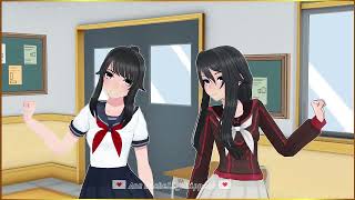 〖MMD〗BLACKPINK RAP  RYOBA AND AYANO〖YANDERE SIMULATOR〗kpop [upl. by Sitrik]