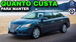 NISSAN SENTRA SL 2016  QUANTO CUSTA para manter [upl. by Ahsiekel]