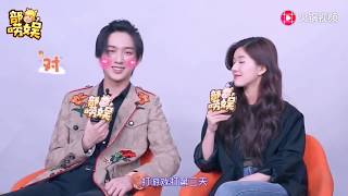 【ENG SUB】『赵露思专访』李宏毅amp赵露思专访 Li Hongyi amp Zhao Lusi Interview  部唠娱 190807 赵露思Zhao LuSi [upl. by Akelahs525]