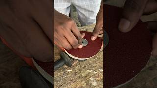 Make a disc sander for angle grinderyoutubeshorts shorts trending anglegrinder tools asmr [upl. by Enier719]