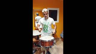 Tornado for snare drum 130bpm  Joan Marc Pino [upl. by Eisen]