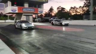 C7 Corvette Z06 vs Porsche 911 Turbo S [upl. by Aram]