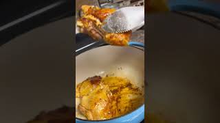 Dutch Oven Chicken amp Rice Bake [upl. by Ydiarf]