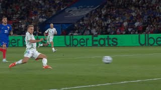 Davide Frattesi goal against France UEFA Nations League France vs Italy Football Match  Dimarco [upl. by Aisital]