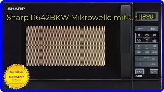 BEWERTUNG 2024 Sharp R642BKW Mikrowelle mit Grill WESENTLICHE Einzelheiten [upl. by Dylana532]