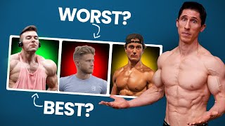 Fitness YouTubers Ranked BEST TO WORST [upl. by Chemush560]