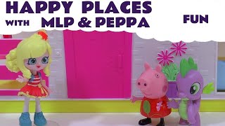 Shopkins Happy Places Playset amp Petkins Toys [upl. by Blackburn]