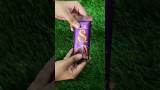 Dairy milk silk ganache 🍫 shortsyoutube chocolate dairymilksilk chocolatebrand shortsfeed [upl. by Rame]