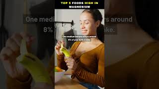 Top 5 Foods Rich In Magnesium shorts [upl. by Areid]