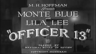 Officer 13 1932 Precode crime film [upl. by Jacinta756]