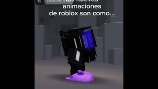 las nuevas animaciones de roblox son como [upl. by Aydni]