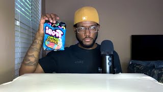 ASMR Eating TROLLI GUMMY WORMS [upl. by Nyleve]