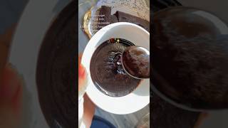 Chocolate sauce recipe with cocoa powder nochocolate chocolatesaucerecipeshortsfeed [upl. by Iz625]