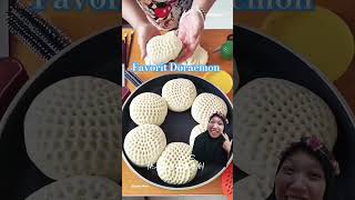 Dorayaki food cooking foodie yummy streetfood recipe comedyvideos [upl. by Nawk]