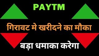 PAYTM Share Latest News  Paytm tomorrow Target  Paytm Share price today  Paytm 21 Oct Target [upl. by Toddie]