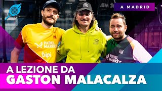 Lezione di Padel con Gaston Malacalza a Cepac Madrid con masterclass finale sulla difesa nel padel [upl. by Meerak]