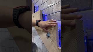 How to attach a stringer to a foundation wall diy construction tools [upl. by Irmo]