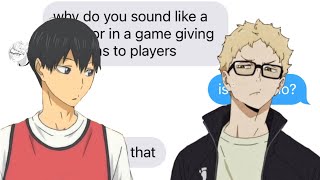 Love Language A Date  TsukiKage  KageTsuki 3  Haikyuu Text [upl. by Ondrea]