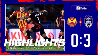 𝐇𝐈𝐆𝐇𝐋𝐈𝐆𝐇𝐓𝐒  SELANGOR FC 03 JOHOR DARUL TAZIM  LIGA SUPER 202425 [upl. by Gninnahc921]