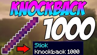 Learn to craft the EPIC Knockback 1000 Stick [upl. by Rexanne]