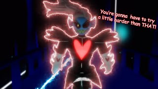 Undyne the Undying Showcase  Gameplay Undertale Judgement Day [upl. by Annenn]