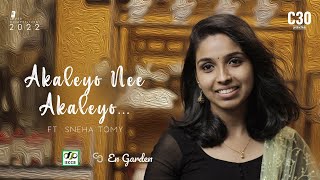 Akaleyo Nee Akaleyo  Sneha Tomy  Grandmaster  Cover Song [upl. by Mellman]