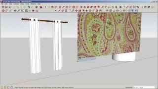 SketchUp Texture and Add Text To Curved Surfaces [upl. by Eahsram953]