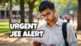 ⚠️Urgent Live  JEE Advanced dates out  IIT Kanpur Official Update 😱🔥jee2025 jeemains [upl. by Koser]