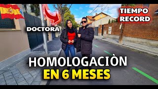 😯 Médico Venezolana LOGRÓ HOMOLOGAR su título en España en tan solo 6 MESES [upl. by Madeleine]