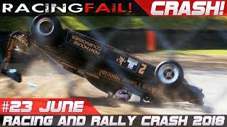 Racing and Rally Crash Compilation Week 23 June  Rally Sardegna 2018 [upl. by Ecnadnac]