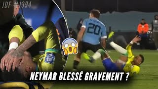 Larmes civière NEYMAR encore blessé GRAVEMENT  Un nouveau RECORD pour MESSI [upl. by Akselav943]