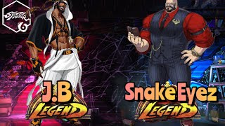 SF6 JBRashid vs Snake EyezZangief High Level Street Fighter 6 [upl. by Lapham432]