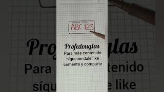 aritmética técnicas de conteo matematika maths aprender profesor viral profedouglas jesus [upl. by Ocisnarf]