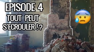 EP 4  Je DÉMOLIS la CHEMINÉE  😰 [upl. by Anilas]