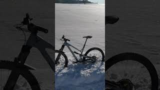 YT Jeffsy Mountainbike in the Snow Jeffsy im Schnee [upl. by Alurta]