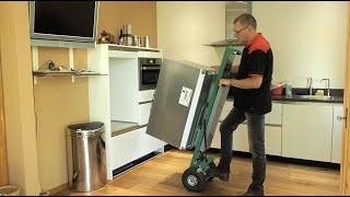 Keukenmontage met Tiller®hefmobiel de lifter voor de keukeninstallateur [upl. by Dahlia]