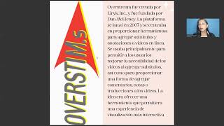 Herramienta de Web 20 Overstream [upl. by Karissa773]