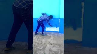 Wall painting  wall painting design ideas shorts [upl. by Adniral]