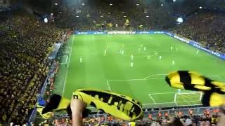 BVB vs Real Madrid  27092016  Westfalenstadion  Tor zum 1  1 durch Aubameyang  LIVE [upl. by Adnah423]