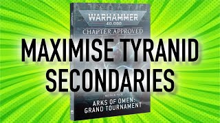 Tyranid Secondaries in Arks of Omen  Warhammer 40k 9th Edition Tyranids [upl. by Keele242]