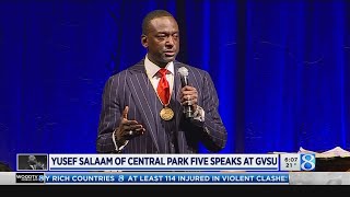 Yusef Salaam of Central Park Five speaks in Grand Rapids [upl. by Clippard]