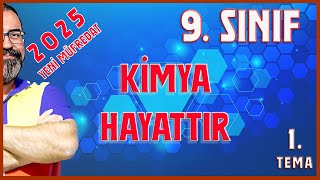 9 Sınıf 1 Tema  1 Bölüm  Kimya Hayattır  2025 [upl. by Lafleur]