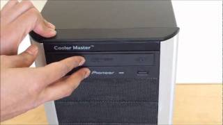 Build Your Own PC Step 6  How to install a DVD Writer [upl. by Esina]