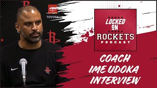 Ime Udoka  Postgame Houston Rockets Vs Milwaukee Bucks  20242025 NBA Season [upl. by Ydeh610]