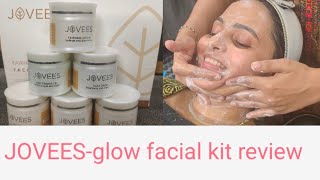 JOVEES fairness and glow facial kit  jovees facial theglowzone8 [upl. by Melone]